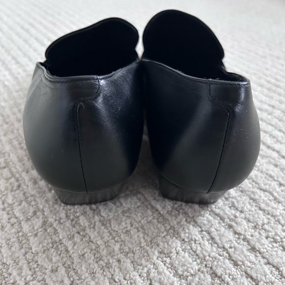 Banana Republic Black Italian Leather Everyday Loafer Women’s Size 7 - Picture 11 of 14